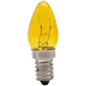 LAMPADA CHUPETA 7W X 127V LARANJA 10PÇ A.SANTOS 2313