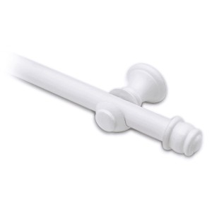 VARAO DE CORTINA BRANCO 1,5M 19MM