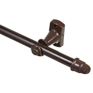 VARAO DE CORTINA IMBUIA 2,5M 19MM