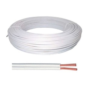 FIO CORDAO PARALELO 2X1,0MM 100M TECHFIO 105 BRANCO