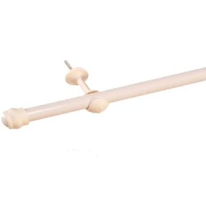 VARAO DE CORTINA BEGE 3,0M (1,5M+1,5M) 19MM