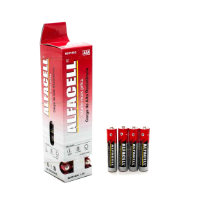 PILHA AAA PALITO C/60 ALFACELL (4X15)