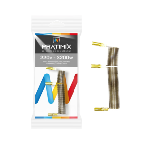 RESISTENCIA TIPO L&C 3T MAXI 5500WX220V PRATIMIX 3T0255