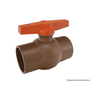 REGISTRO ESFERA PVC LL 50MM SOCEL 904 (EMB 2PÇ)