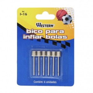 BICO P/ENCHER BOLAS C/6PÇ WESTERN I-16