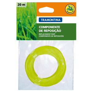 FIO NYLON P/ ROCADEIRA 1,8MM 20M TRAMONTINA 78796284