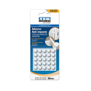 PROTETOR TIPO GOTA REDONDO 08MM 25UN TEKBOND
