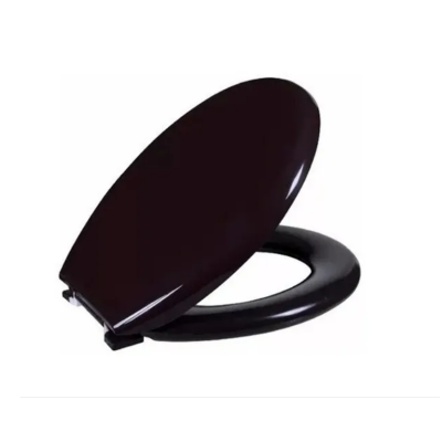 ASSENTO SANITARIO ALMOFADADO FLORENCA PRETO ALUMASA 2505