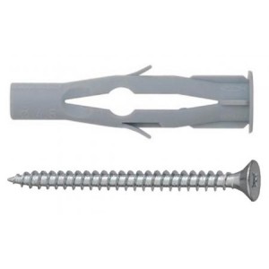 BUCHA TIJOLO BAIANO C/PARAF. 08MM IVPLAST (PCT:100PC)