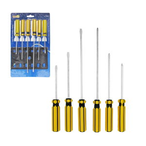 JOGO DE CHAVES 6 PEÇAS (3 FENDA/3 PHS) WESTERN 306/5