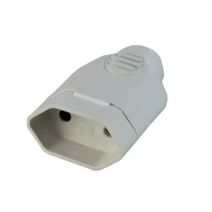 PINO FEMEA 2P+T 20A BRANCO ILUMI 1442 (PCT:10UN)