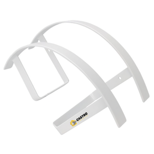 SUPORTE PARA MANGUEIRA MEIA LUA BRANCO