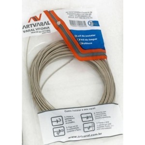 VARAL DE AÇO REVESTIDO 1,70MM 10M